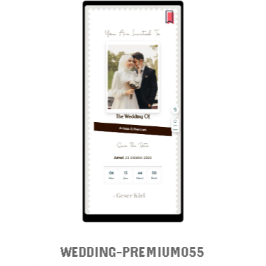 Undangan Digital Website Pernikahan Premium | Custom Wedding Invitation Website