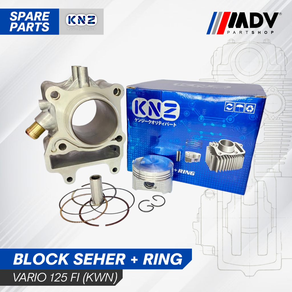 BLOCK SEHER + RING VARIO 125 FI (KWN) KNZ