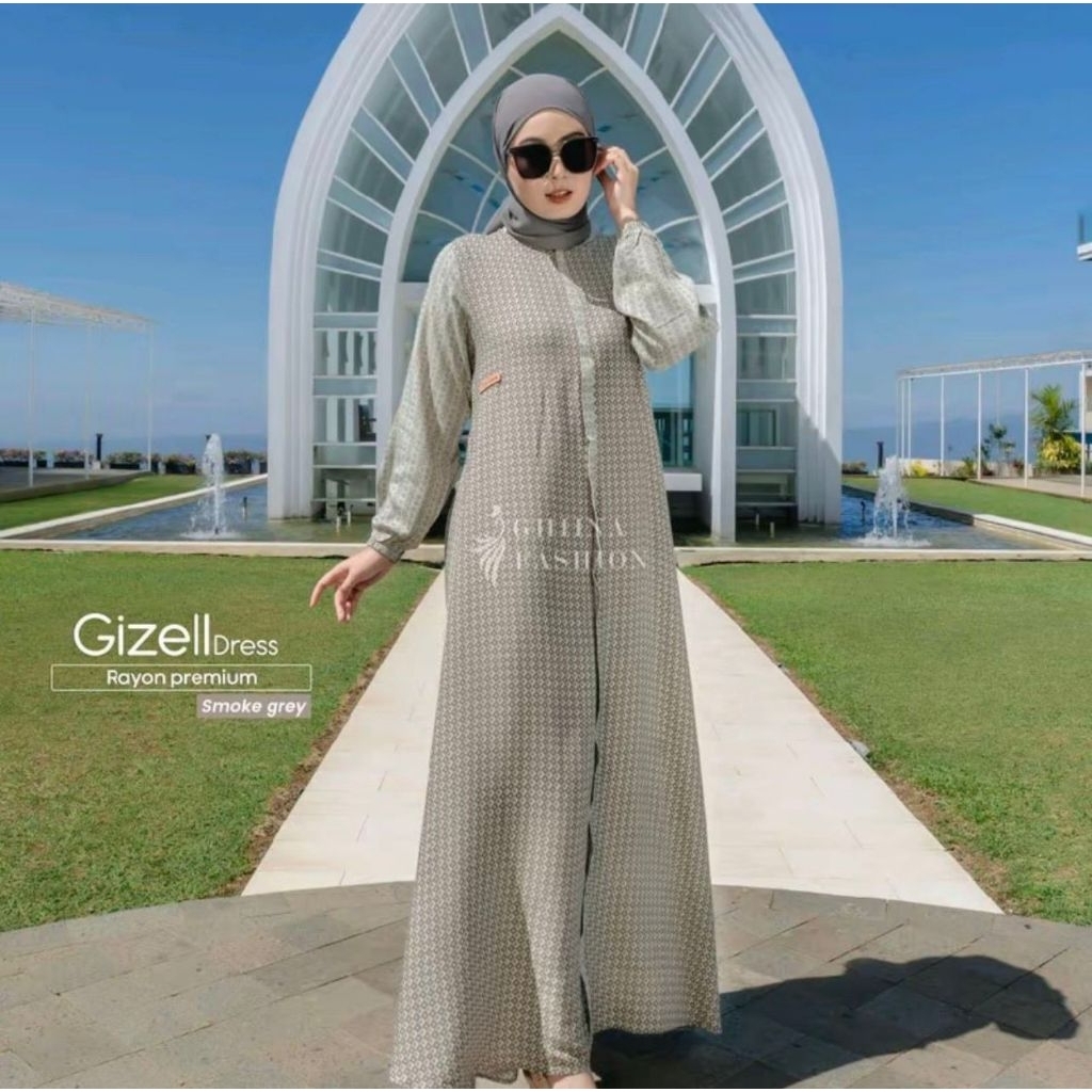 dress gamis etnik