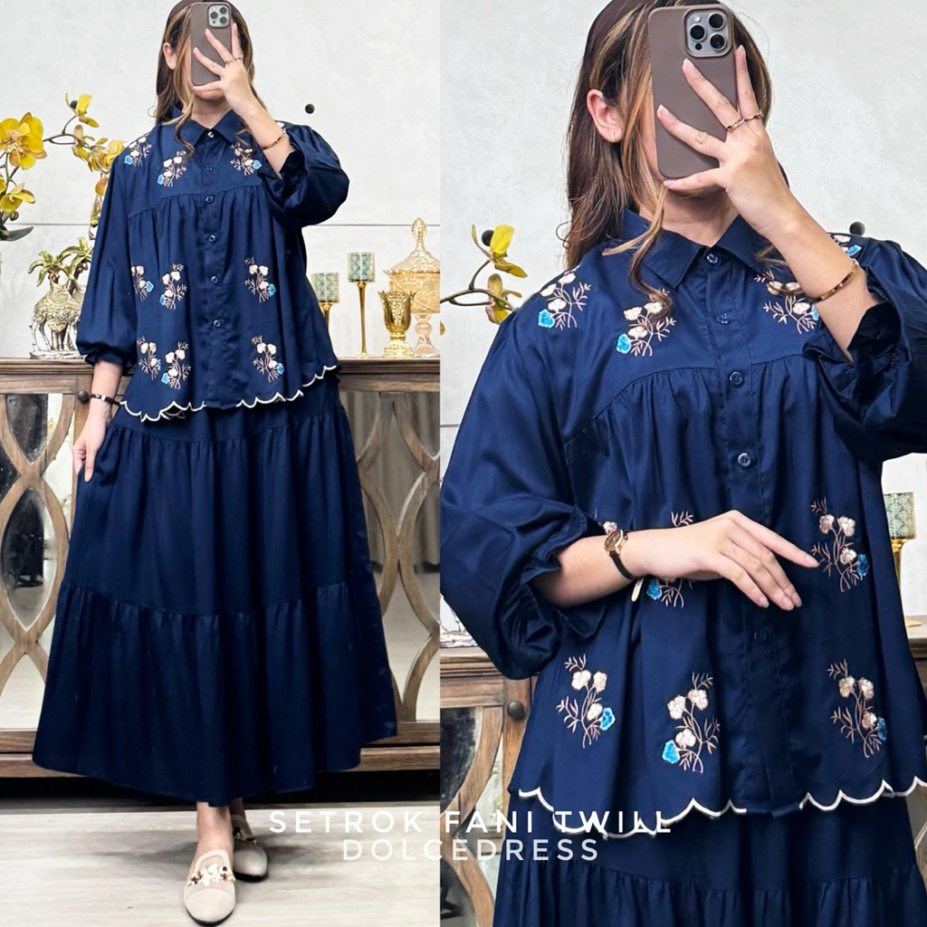 Setelan Rok FANI By Dolce Dress Original