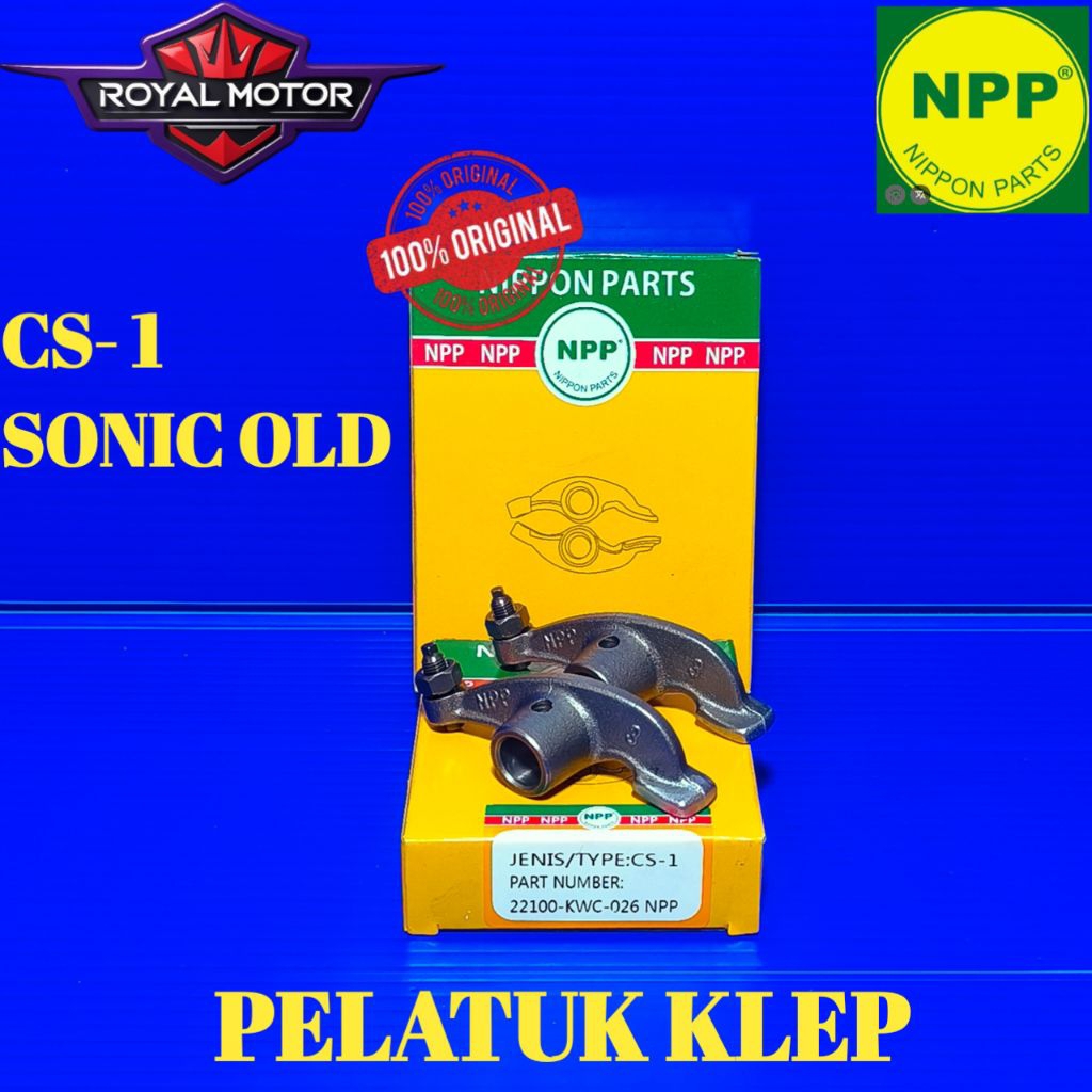 TEMLAR KLEP ROKER ARM SEPATU KLEPHONDA CS-1
HONDA SONIC OLD