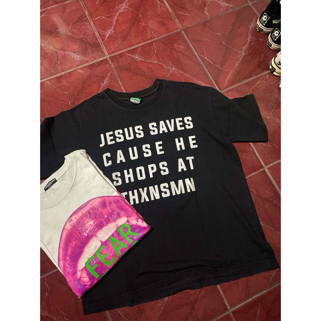 t shirt thxnsmn art jesus