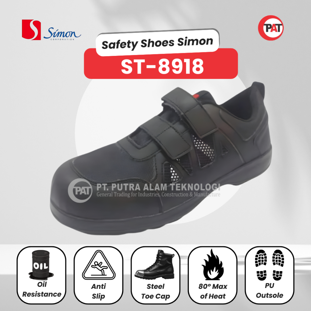 Sepatu Safety Shoes Simon Type ST 8918 Sneakers Series Simon Original