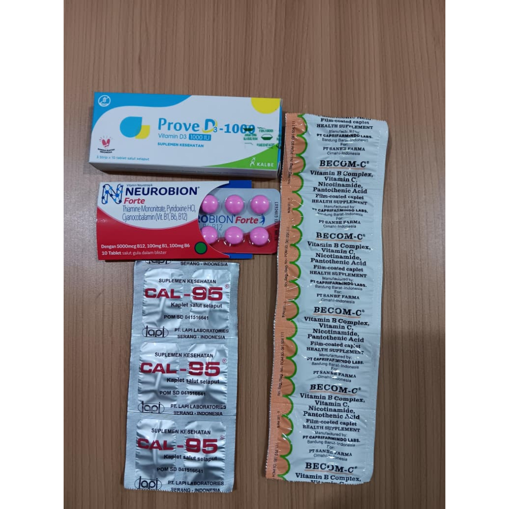 Paket Vitamin Dewasa & Lansia Lengkap – Suplemen Harian untuk Daya Tahan Tubuh