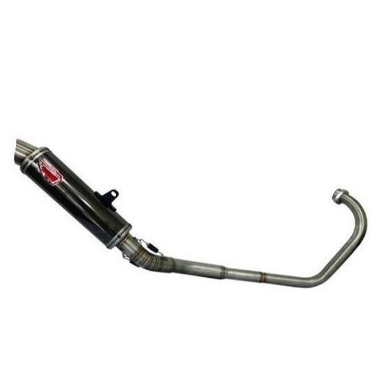 MUGELLO KNALPOT R9 NEW BLACK MOTOR VARIO FI