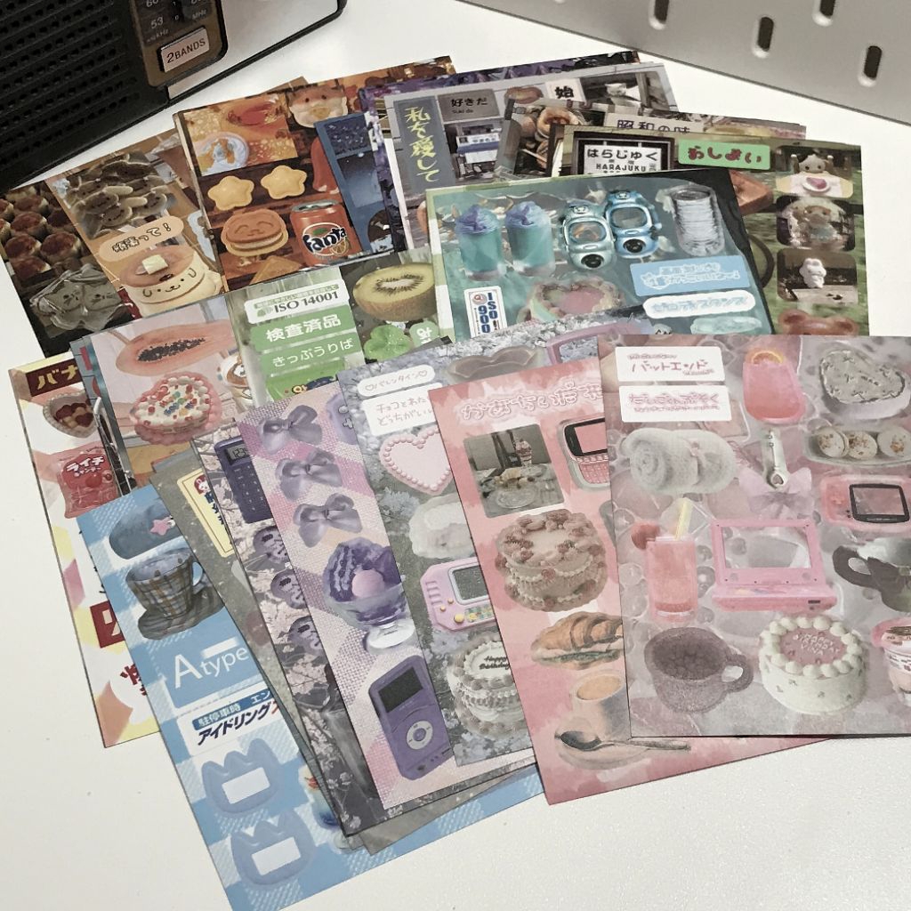 sticker heisei retro aesthetic (matte)