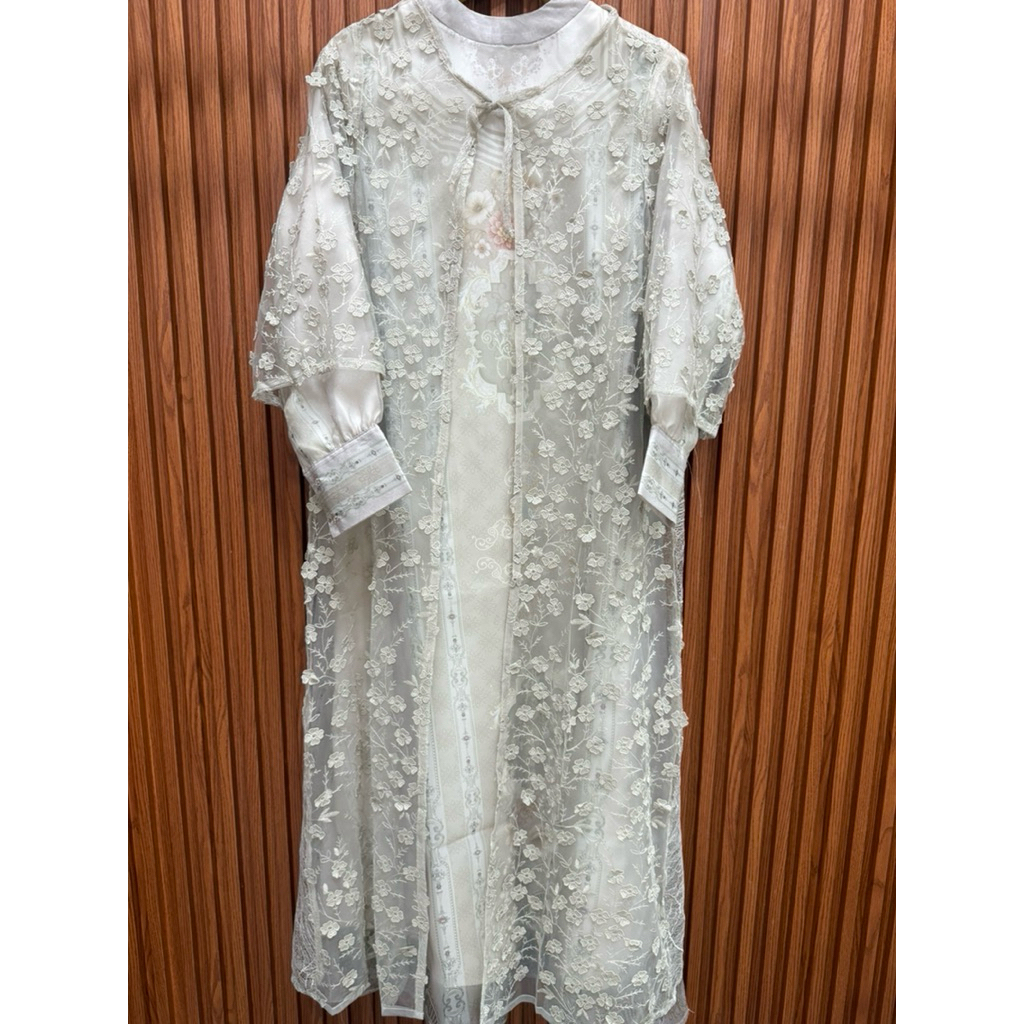 juara cream inner outer terpisah gamis muslimah