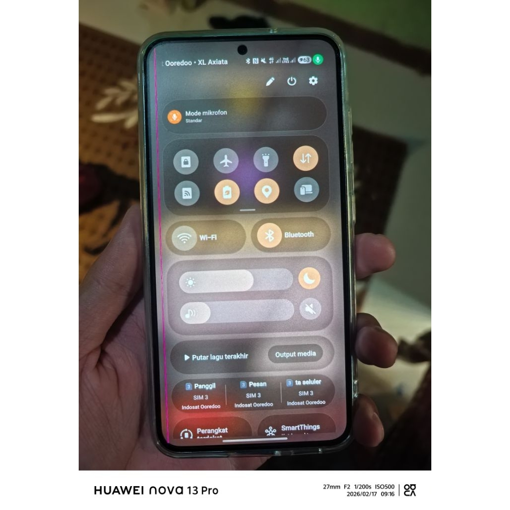 Samsung S23 Minus Pink Line