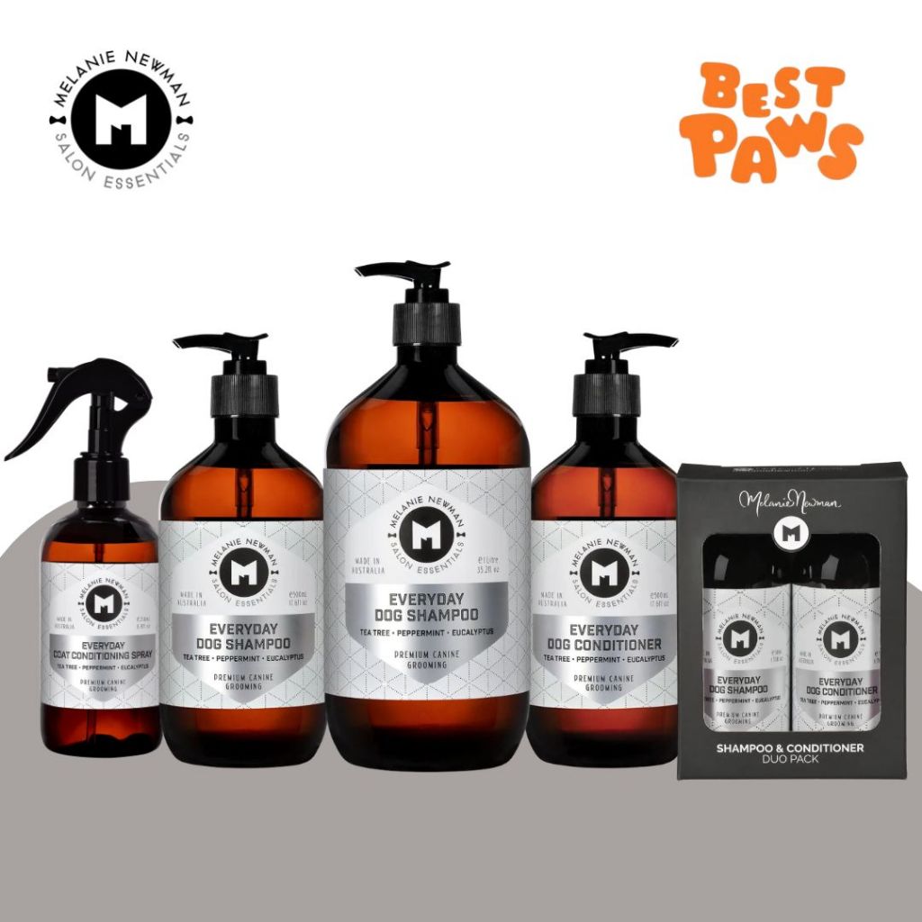 Melanie Newman Everyday Dog Shampoo, Conditioner and Coat Conditioning Spray - 250, 500 & 1000 ml