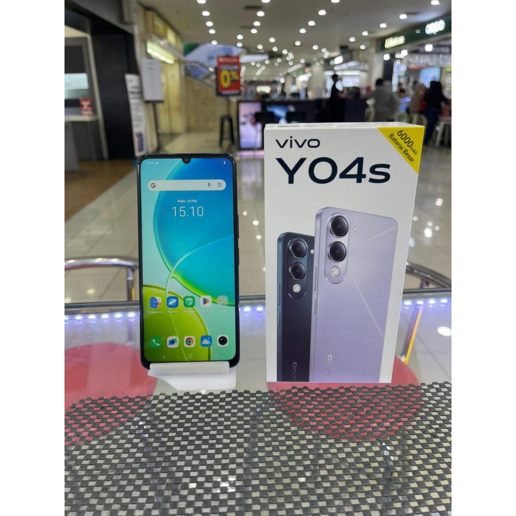 VIVO Y04S 4/128GB SECOND SEKEN BEKAS RAM 4 INTERNAL 128 4 128 GB