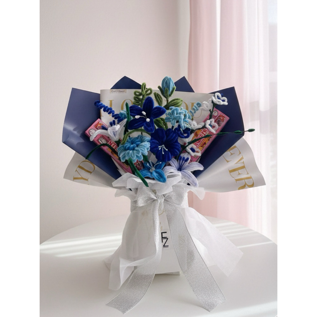 Bouquet Kawat Bulu