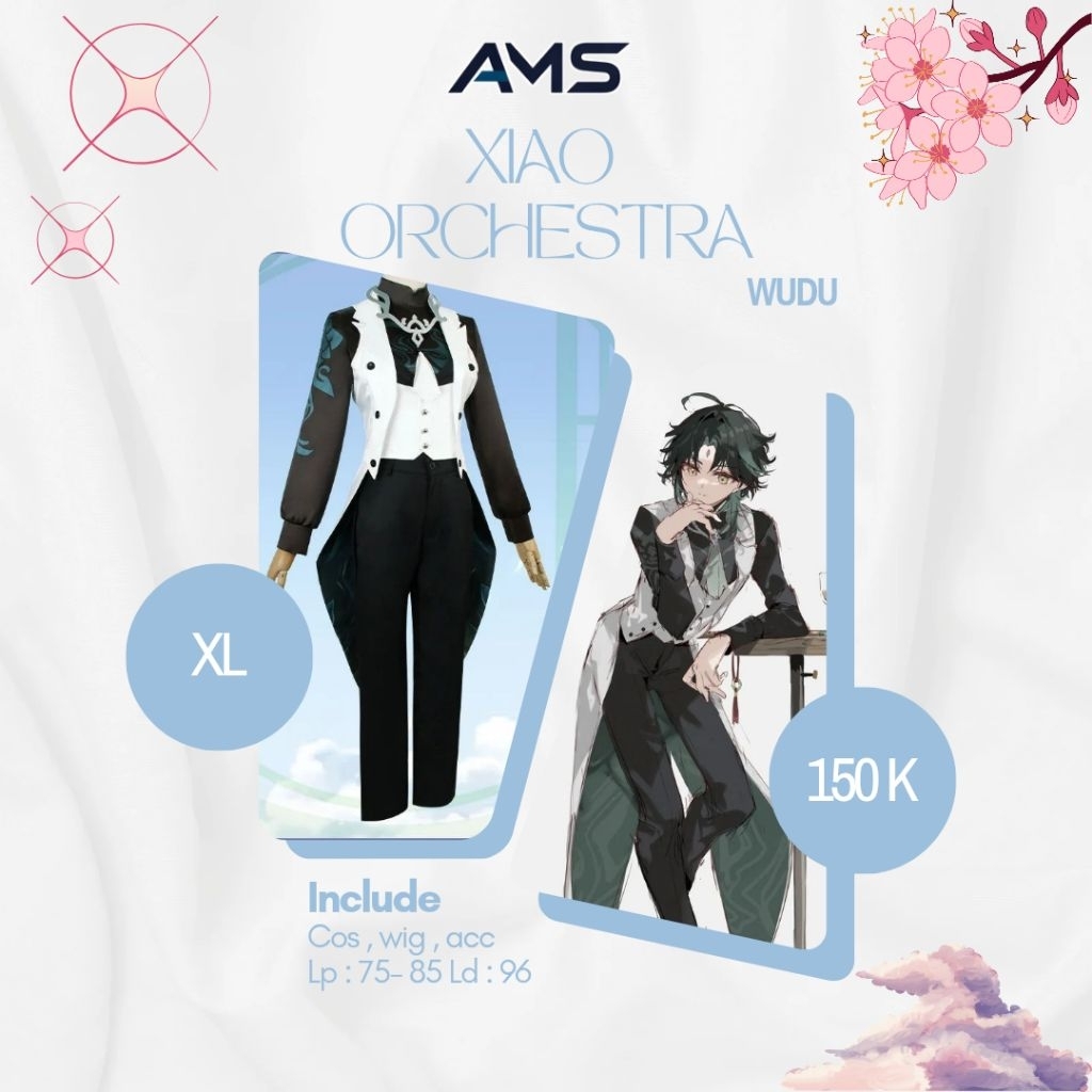 Rental Cosplay Xiao Orchestra XL Wudu