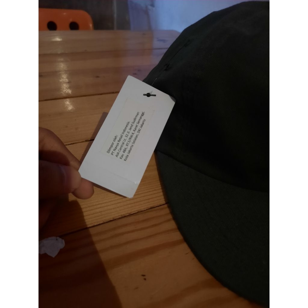 topi vans 5 panel cap