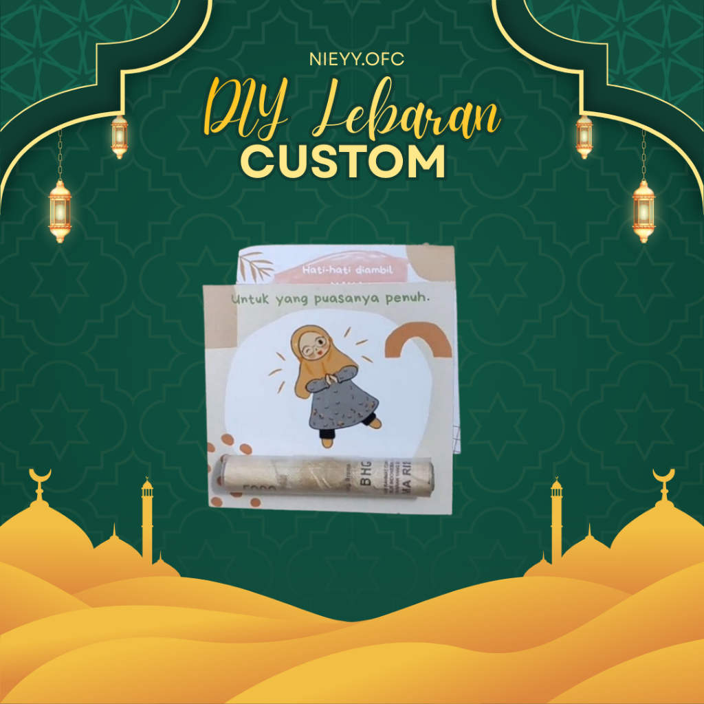 Amplop THR Lebaran Custom Unik