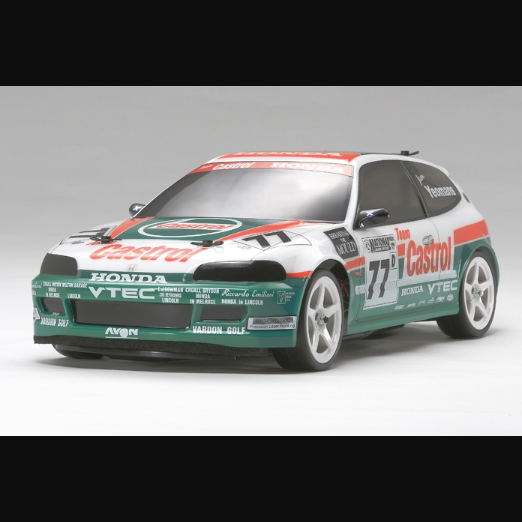 Tamiya RC Body Set Castrol Honda Civic Vti - 51421