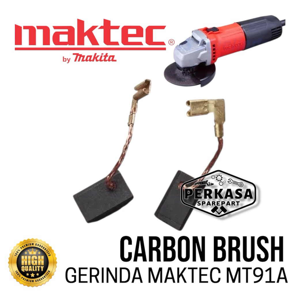 Carbon Brush MT91A Gerinda Maktec Brostel Arang Maktec Gerinda MT 91A MT91