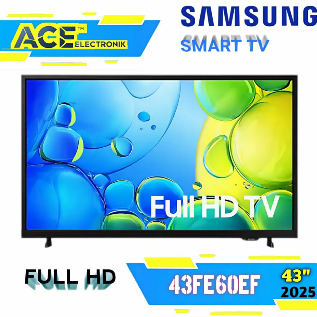 SAMSUNG 43FE60EF Smart TV Digital 43 Inch Full HD Tizen HDR OTS Lite FE60EF