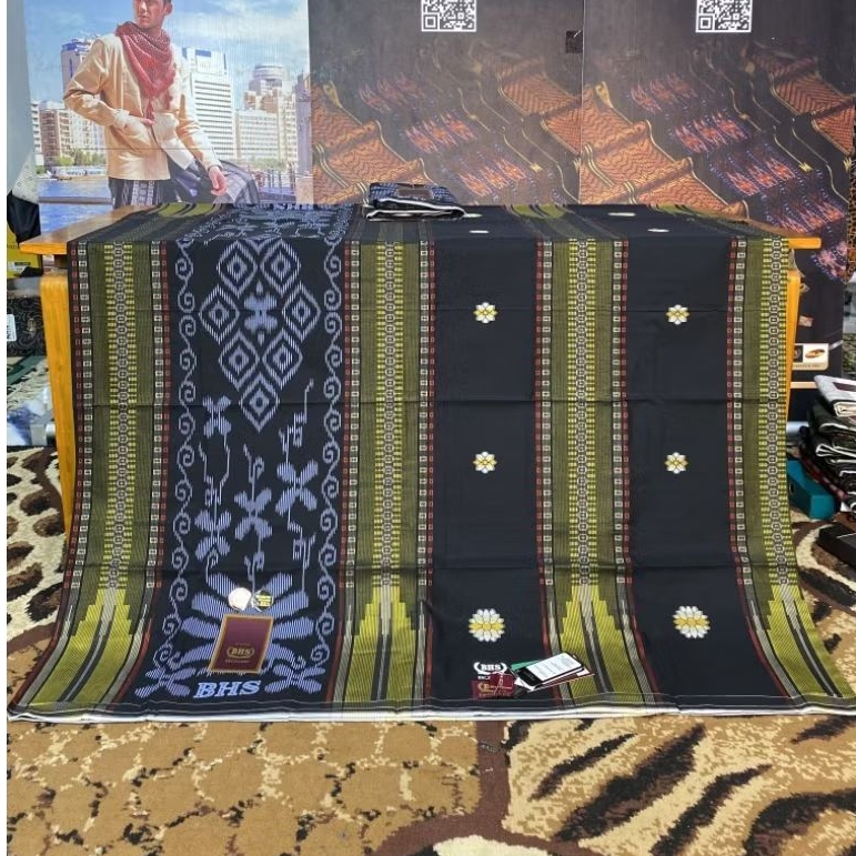 BHS EXCELLENT GOLD SONGKET HITAM EMAS MEWAH GOLS