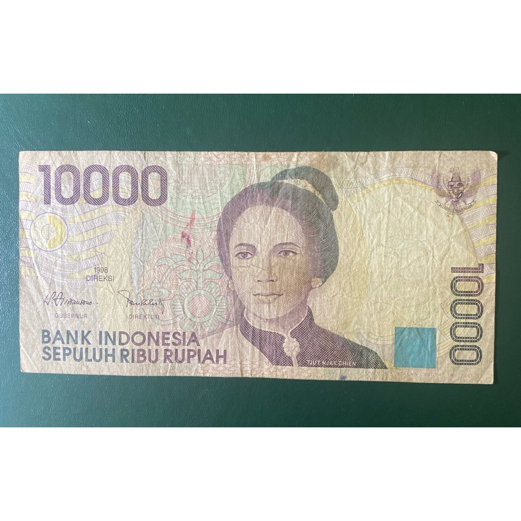 Koleksi Kuno 10000 Rupiah Cut Nyak Dien IMP 2005