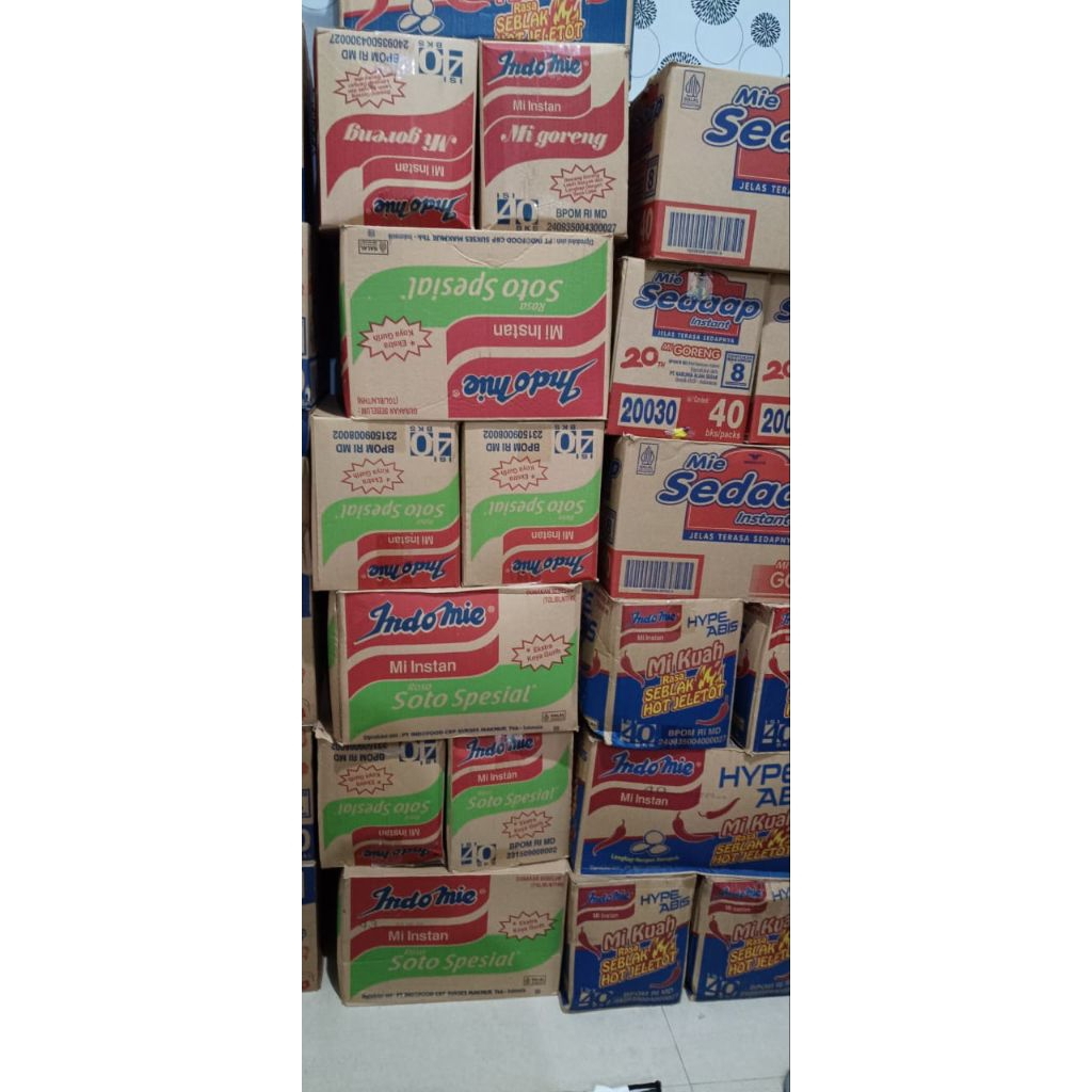 aneka macam mie 1 dus