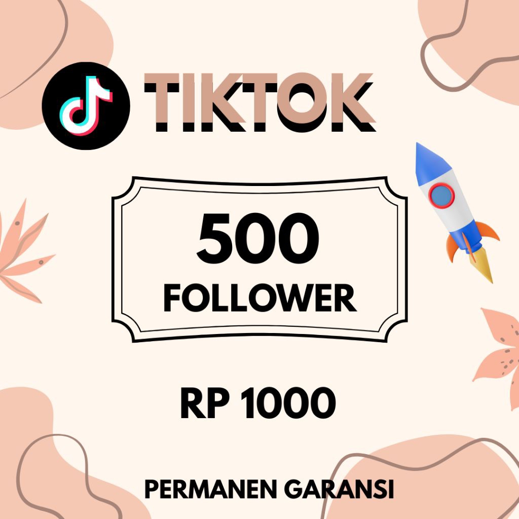 Followers tiktok viral permanen garansi HQ Fast proses