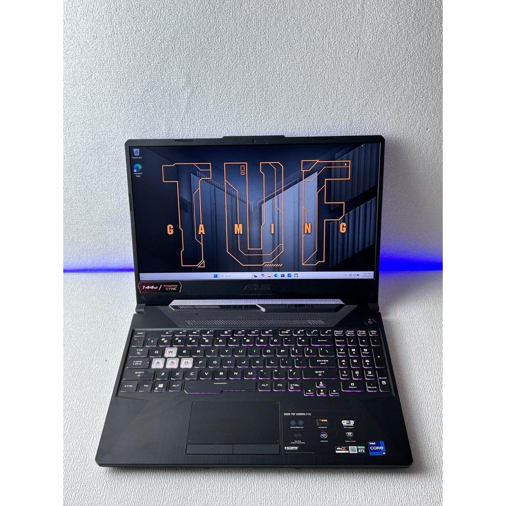Asus Gaming Tuf F15 Intel Core i9-11920H Ram 16GB SSD 512GB VGA RTX 3060 6GB