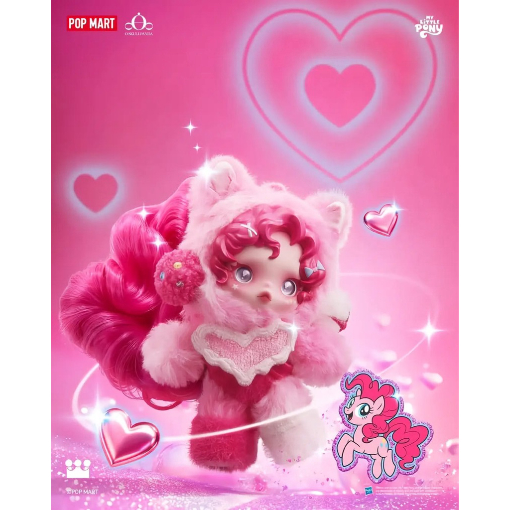 SKULLPANDA x LITTLE PONY PINKIE PIE ORI POPMART