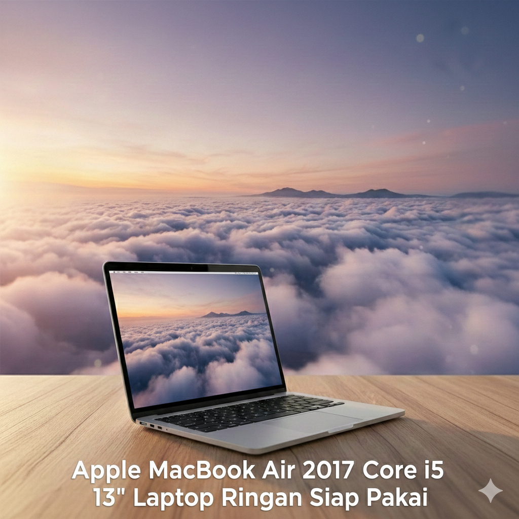 Apple MacBook Air 2017 Core i5 13” Laptop Ringan Siap Pakai