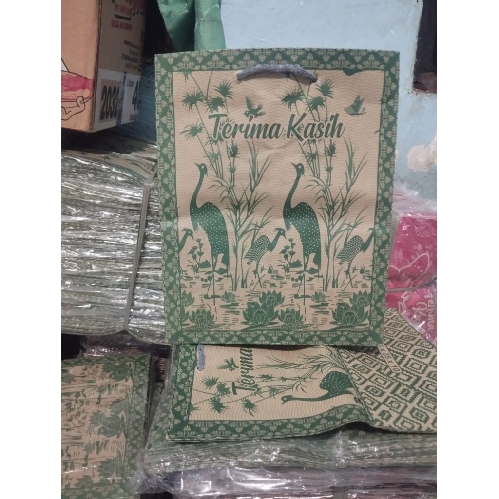 Paper Bag R5 dan R7 motif isi 12pcs//tas kertas