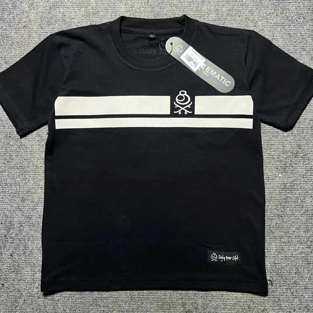 Kaos Anak JuiceEmatic Premium hitam Lengan Pendek | Tshirt Kids Distro