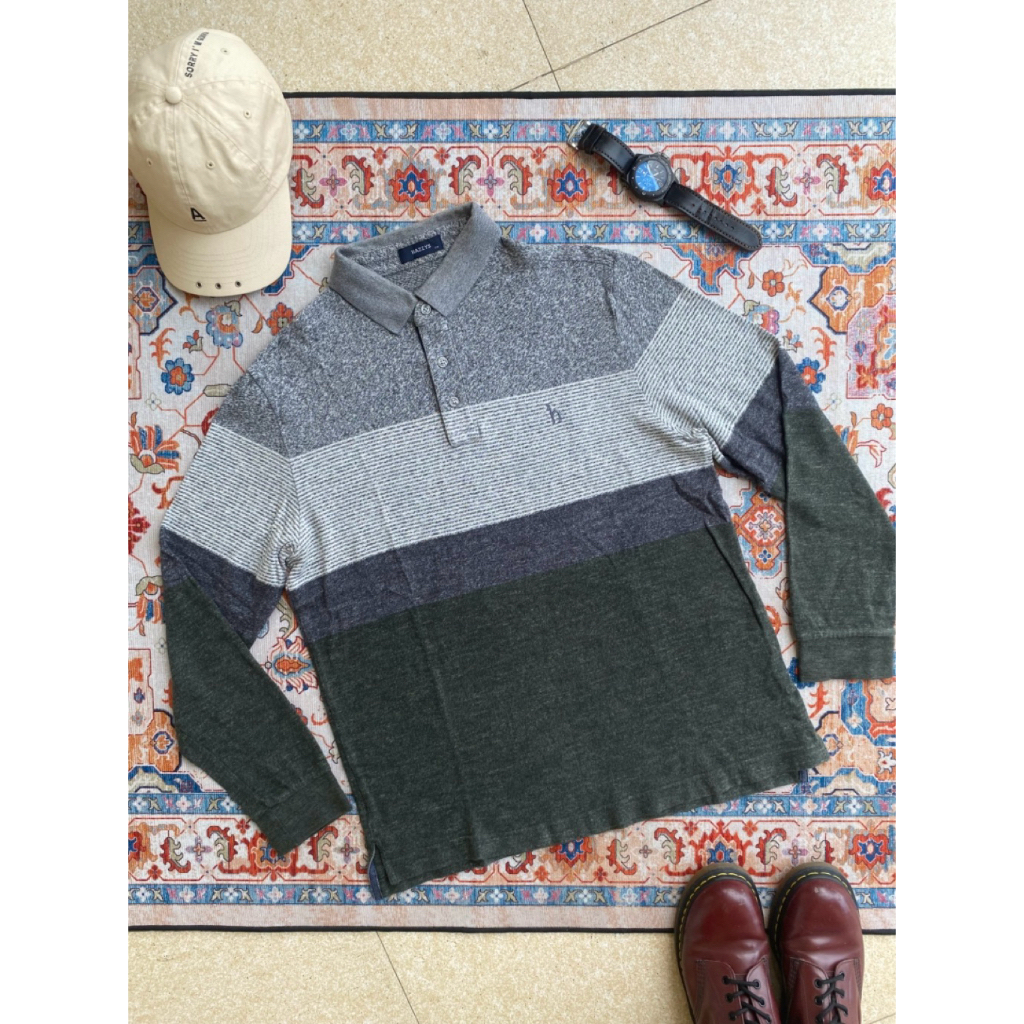 Hazzys Long Sleeve Polo Shirt