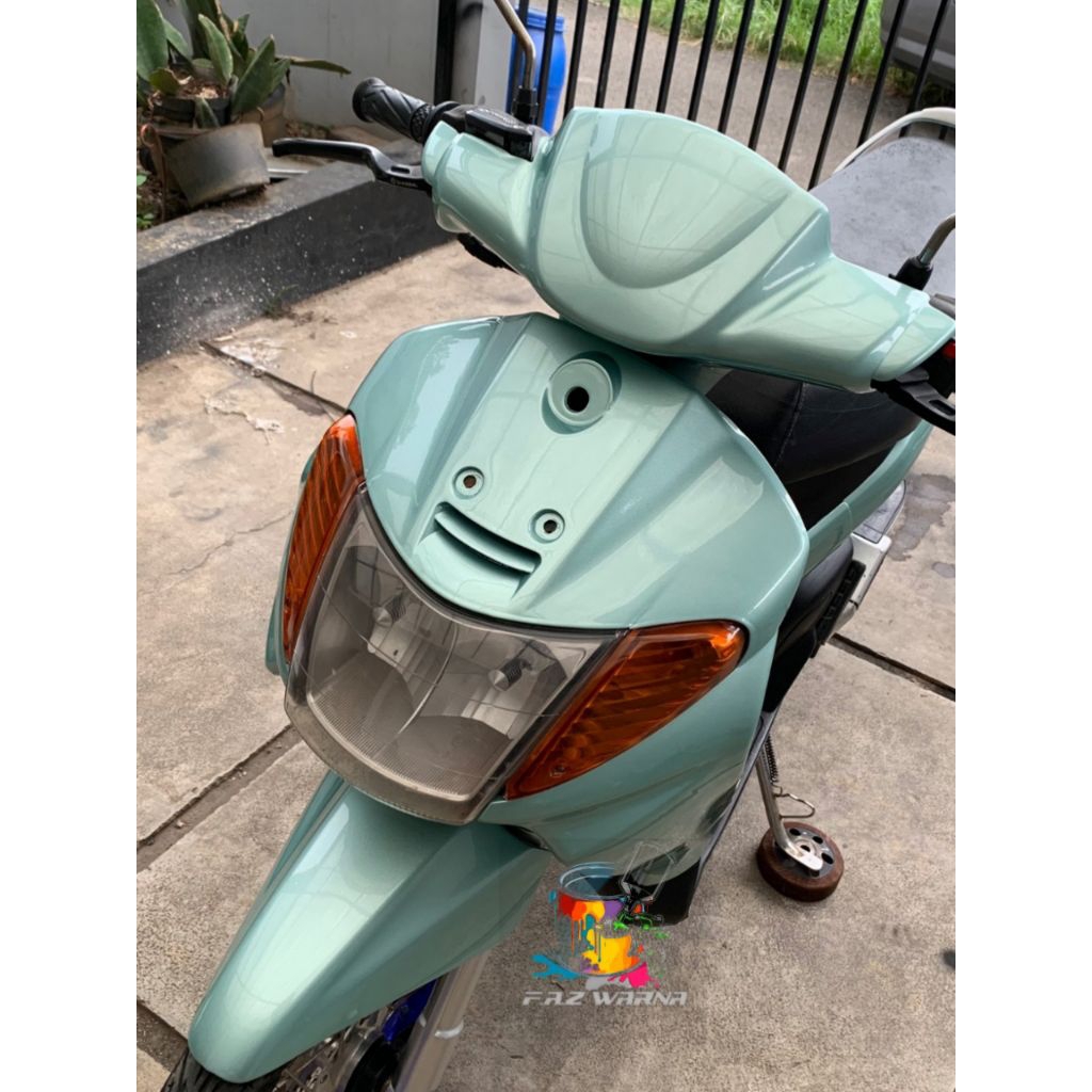 CAT HIJAU TOSCA NOUVO LELE JENIS PU