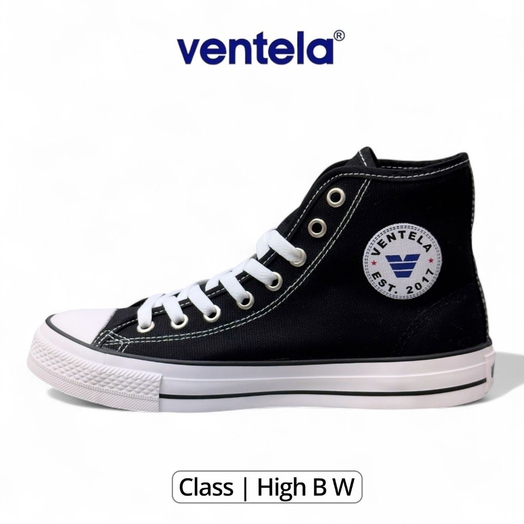 Ventela Class High Black White Original