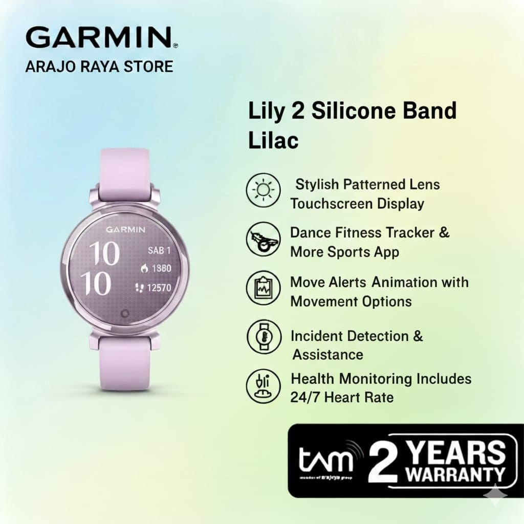 Garmin Lily 2 Silicone Band