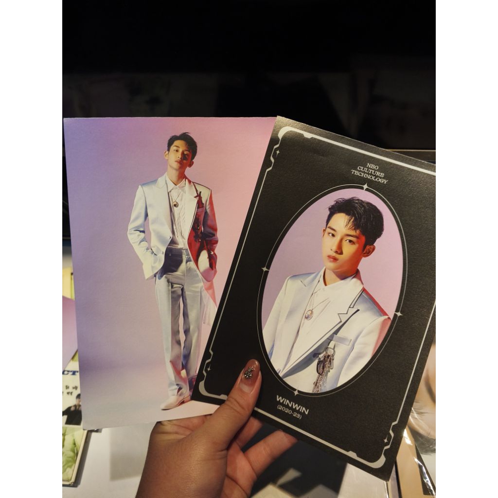 WINWIN JENO NCT 2020 POSTCARD PORTRAIT BOOK YEARBOOK KOLBUK COLLECTING BOOK