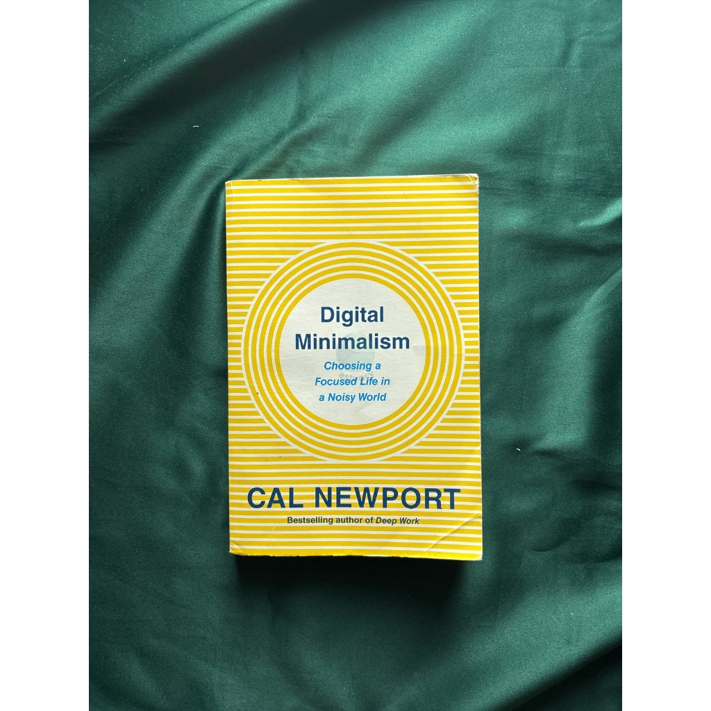 PRELOVED - Novel/Buku Digital Minimalism - Cal Newport
