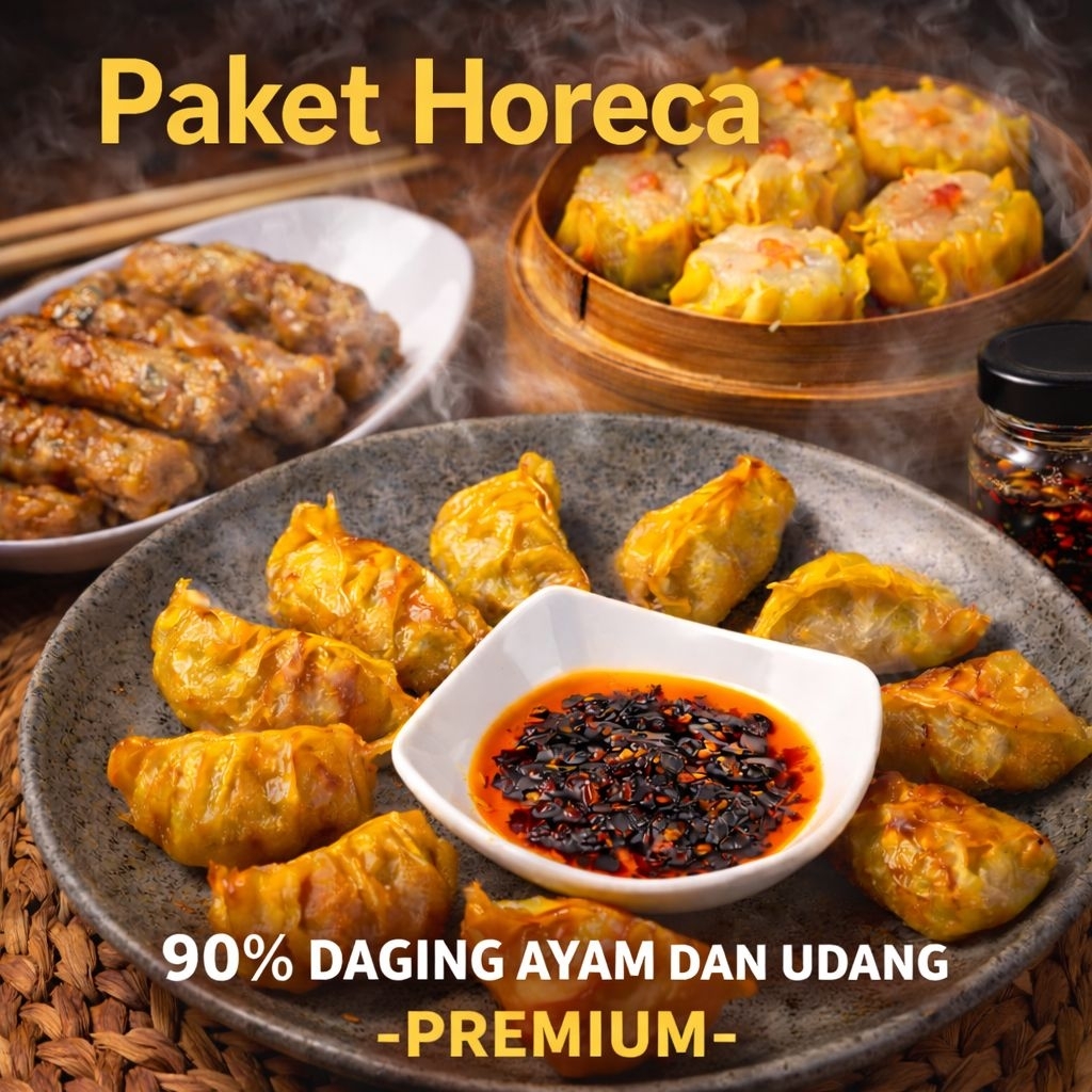Chickso Reseller Horeca Siomay Gyoza Lumpia Bakso Ayam Udang Frozen Food