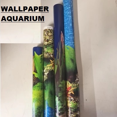 WALLPEPER AQUARIUM / BACKGROUND AQUARIUM MOTIF