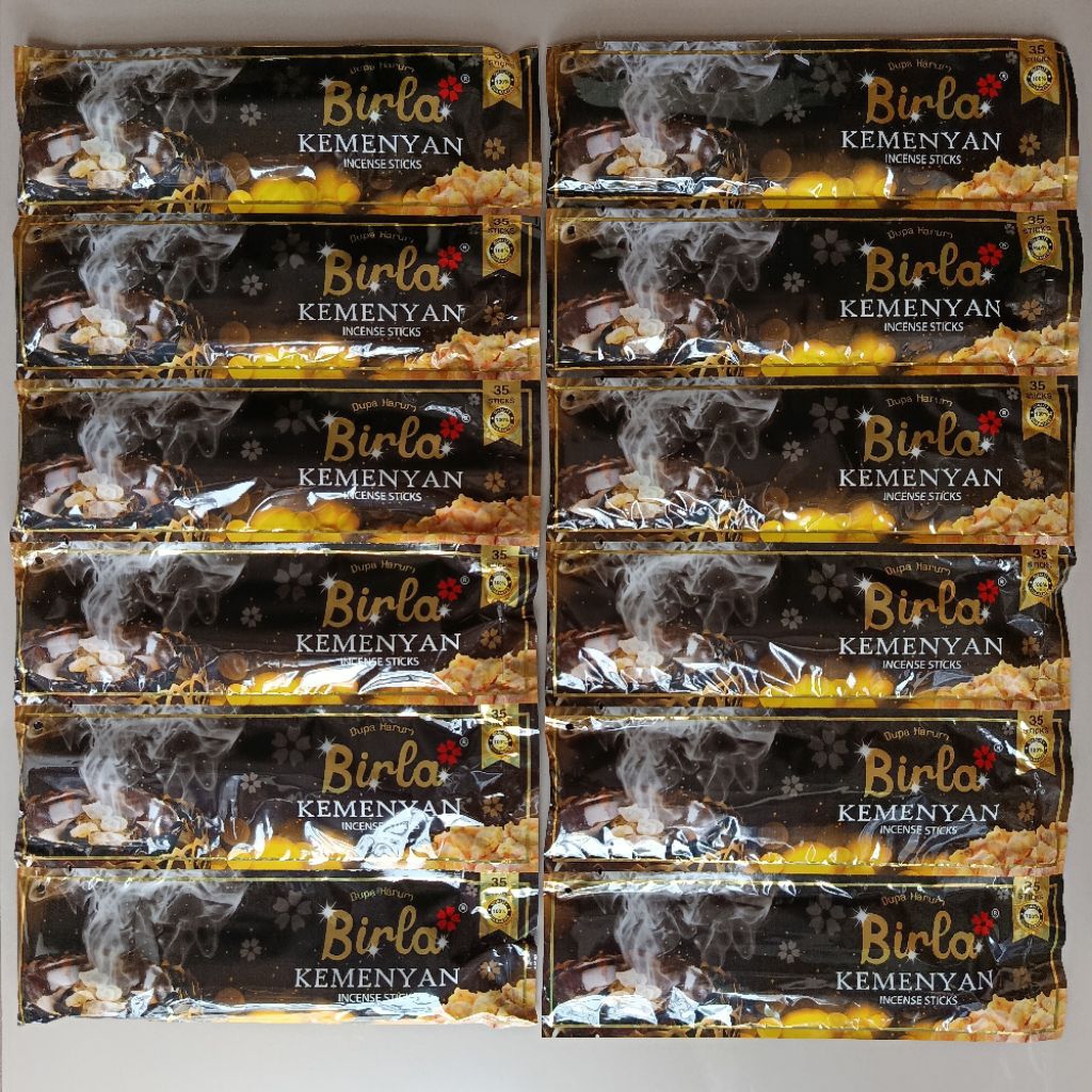 Dupa/Hio Birla Kemenyan Kemasan Rentengan Dupa Harum Aromaterapi