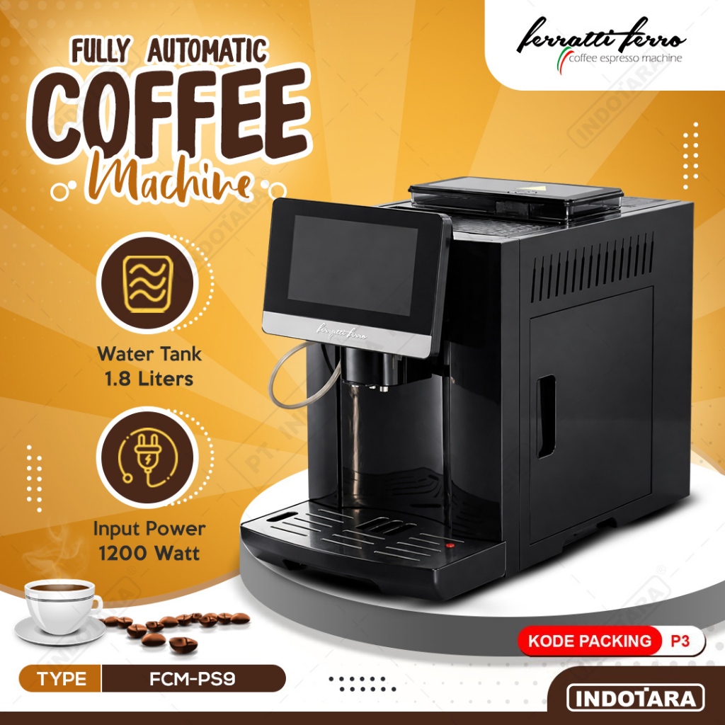 Mesin Kopi Otomatis Ferratti Ferro FCM-PS9
