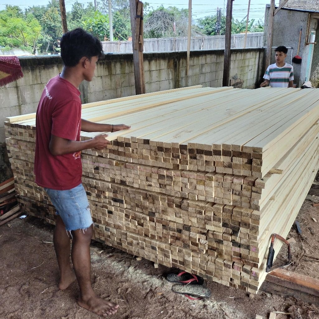 KASO 4X6X4METER KAYU PK (Putih Keras) LEPASAN (1 Kubik)