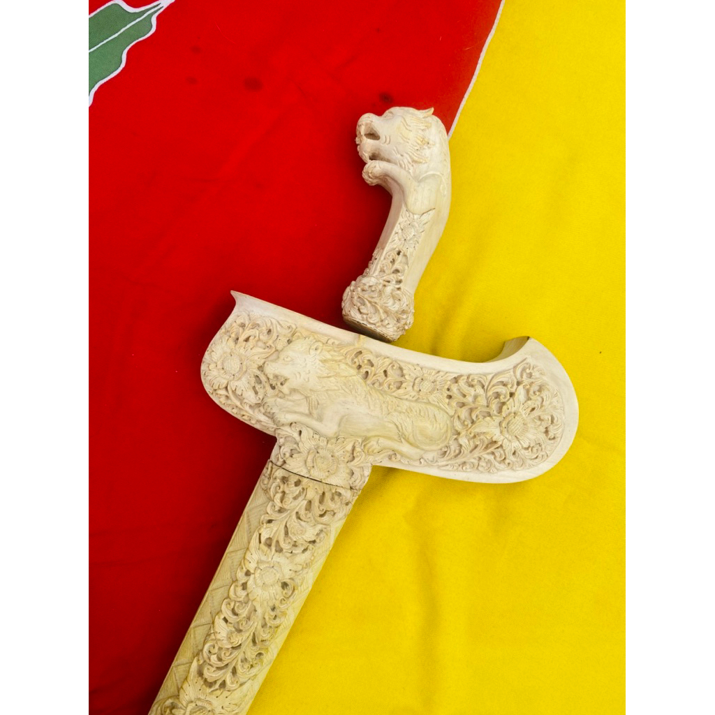 pesanan selesai warangka keris singo barong 3D versi costum sipemesan | deder keris lempuyang | hand