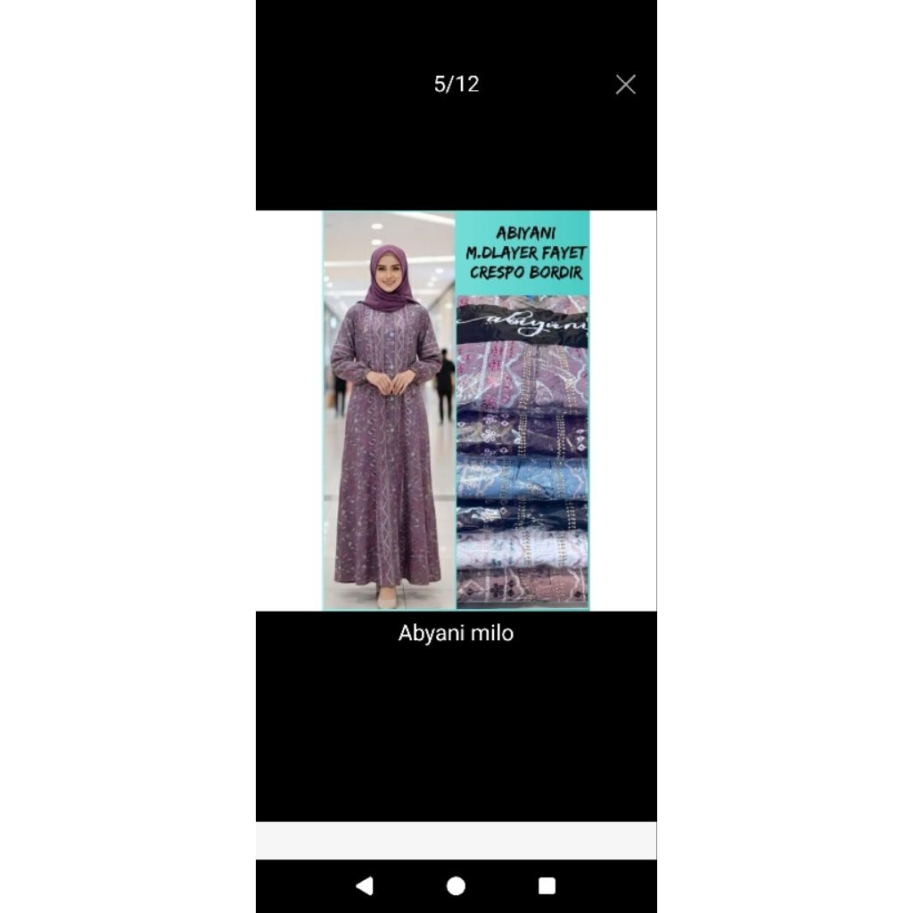 gamis abiyani