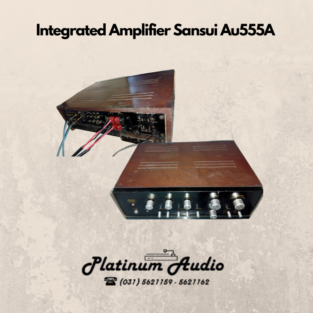 Integrated Amplifier Sansui AU555A