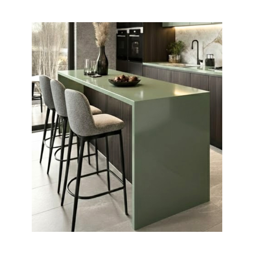 Jayasena Furniture Kitchen Island Meja Makan Meja Dapur Kuat Kokoh Tahan Lama Material Plywood (BUKA