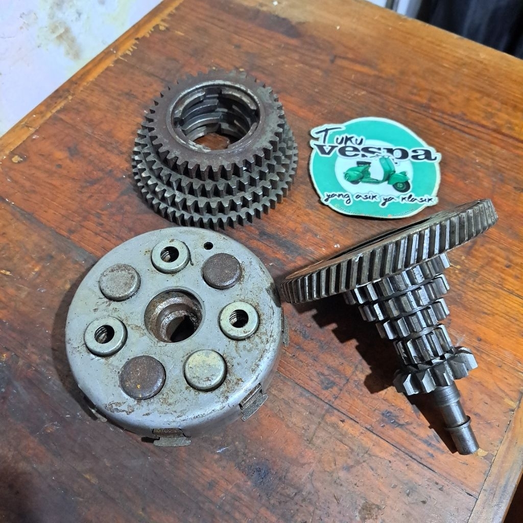 gearset rasio vespa strada ps px super vbb sprint excel exclusive 23 66