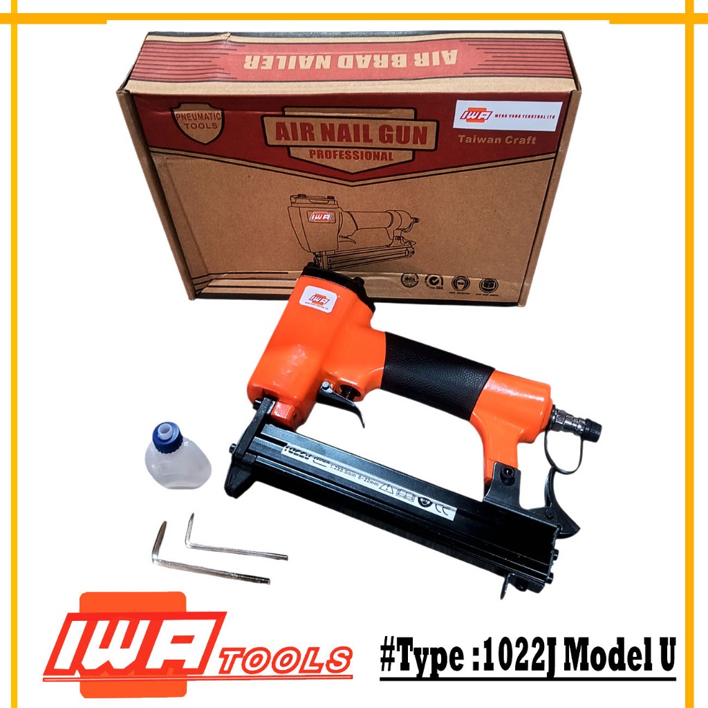 IWA Air Nailer 1022J - Paku Tembak Staples Angin - Paku Angin Staples RSK 1022J
