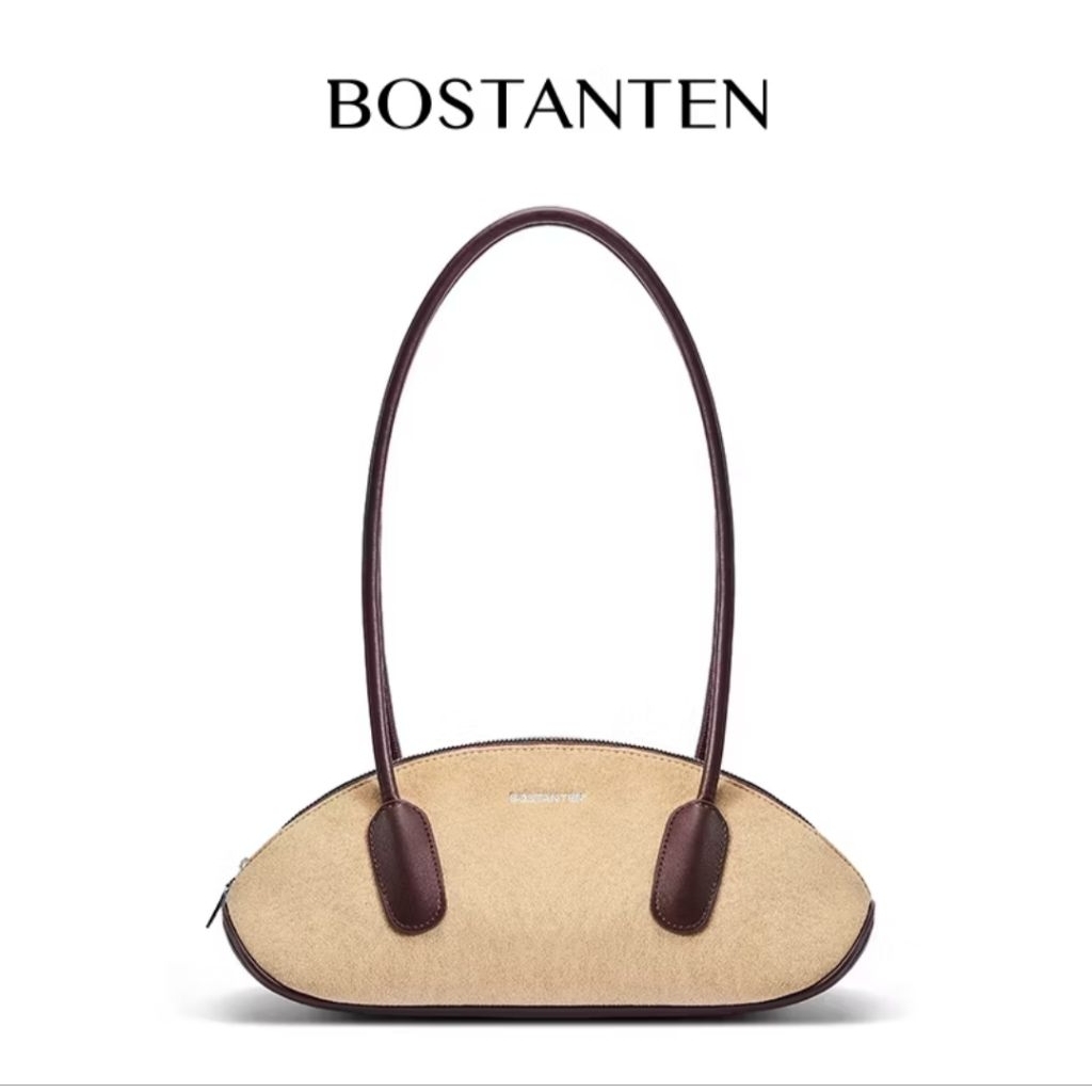 BOSTANTEN>Flora Bag By Bostanten Tas Bahu Wanita Bahan Kulit PU Waterproof>Tas Wanita Mewah & Elegan