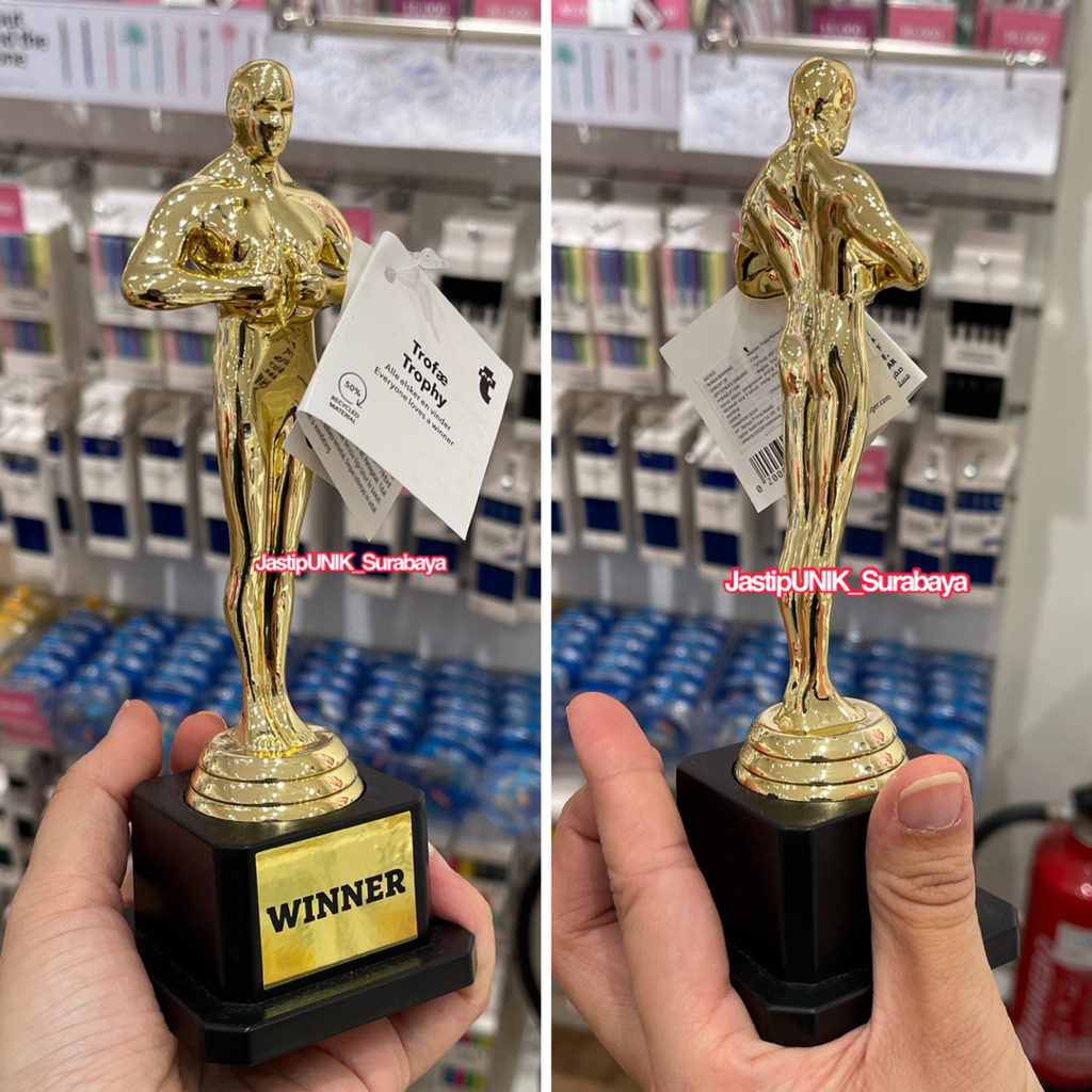 Figurine Statue Winner / Piala oscar / Piala plastik mainan / Piala kemenangan mainan gift