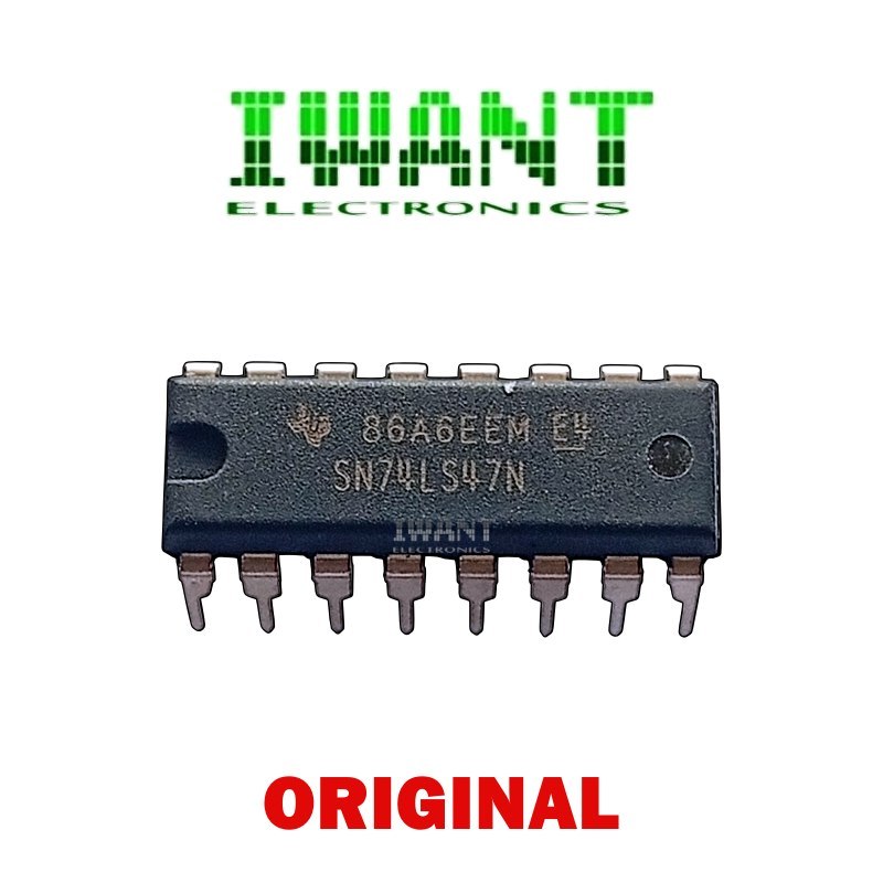 74LS47 ORIGINAL IC 7447 SN74LS47N 74 LS47 TTL ORIGINAL